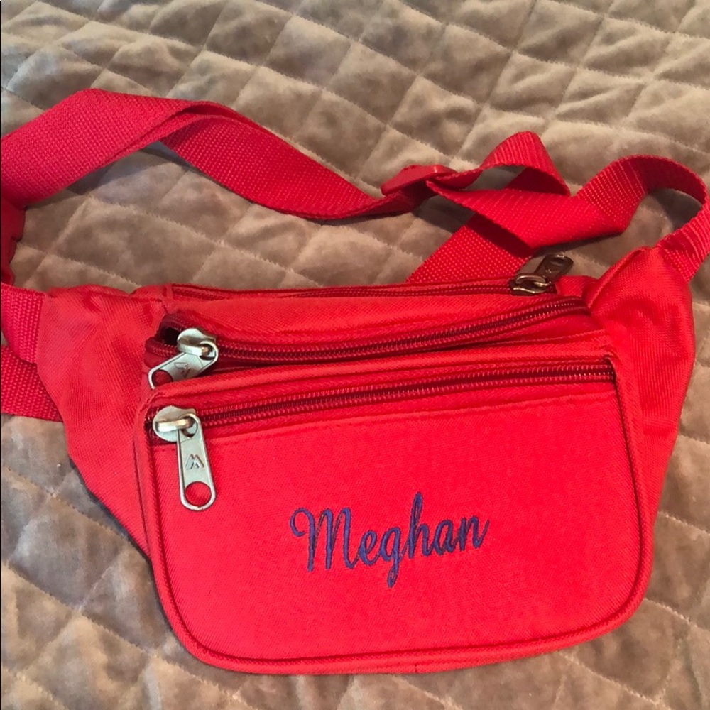 NWOT Red Fanny Pack